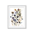 Picture of Hued Blooms I _GroupedProduct_Rectangle_Portrait_Framed_Matted_