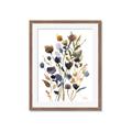 Picture of Hued Blooms I _GroupedProduct_Rectangle_Portrait_Framed_Matted_