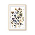 Picture of Hued Blooms I _GroupedProduct_Rectangle_Portrait_Framed_Matted_