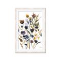 Picture of Hued Blooms I _GroupedProduct_Rectangle_Portrait_Framed_Matted_