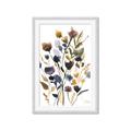 Picture of Hued Blooms I _GroupedProduct_Rectangle_Portrait_Framed_Matted_