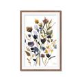 Picture of Hued Blooms I _GroupedProduct_Rectangle_Portrait_Framed_Matted_