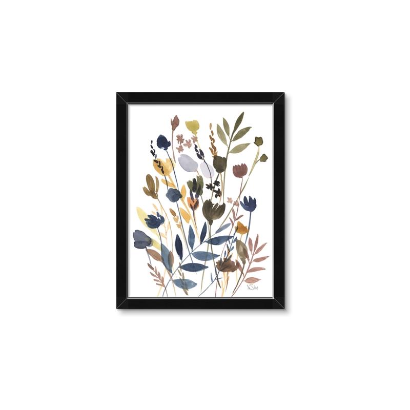 Picture of Hued Blooms II _GroupedProduct_Rectangle_Portrait_Framed_Matted_