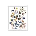 Picture of Hued Blooms II _GroupedProduct_Rectangle_Portrait_Framed_Matted_
