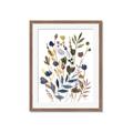 Picture of Hued Blooms II _GroupedProduct_Rectangle_Portrait_Framed_Matted_