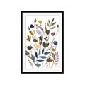 Picture of Hued Blooms II _GroupedProduct_Rectangle_Portrait_Framed_Matted_