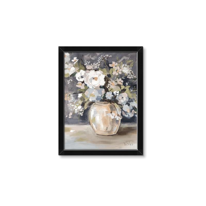 Picture of Blue Bouquet _GroupedProduct_Rectangle_Portrait_Framed_Matted_