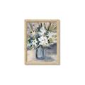 Picture of Bouquet in Blue Vase _GroupedProduct_Rectangle_Portrait_Framed_Matted_