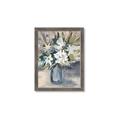 Picture of Bouquet in Blue Vase _GroupedProduct_Rectangle_Portrait_Framed_Matted_