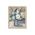 Picture of Bouquet in Blue Vase _GroupedProduct_Rectangle_Portrait_Framed_Matted_