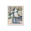 Picture of Bouquet in Blue Vase _GroupedProduct_Rectangle_Portrait_Framed_Matted_