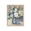 Picture of Bouquet in Blue Vase _GroupedProduct_Rectangle_Portrait_Framed_Matted_