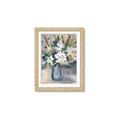 Picture of Bouquet in Blue Vase _GroupedProduct_Rectangle_Portrait_Framed_Matted_