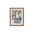 Picture of Bouquet in Blue Vase _GroupedProduct_Rectangle_Portrait_Framed_Matted_