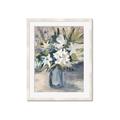 Picture of Bouquet in Blue Vase _GroupedProduct_Rectangle_Portrait_Framed_Matted_