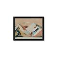 Picture of Colorblocked Mountains _GroupedProduct_Rectangle_Landscape_Framed_Matted_