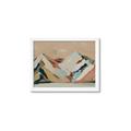 Picture of Colorblocked Mountains _GroupedProduct_Rectangle_Landscape_Framed_Matted_