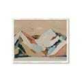 Picture of Colorblocked Mountains _GroupedProduct_Rectangle_Landscape_Framed_Matted_