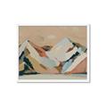 Picture of Colorblocked Mountains _GroupedProduct_Rectangle_Landscape_Framed_Matted_