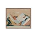 Picture of Colorblocked Mountains _GroupedProduct_Rectangle_Landscape_Framed_Matted_