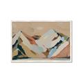 Picture of Colorblocked Mountains _GroupedProduct_Rectangle_Landscape_Framed_Matted_