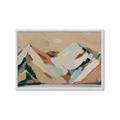 Picture of Colorblocked Mountains _GroupedProduct_Rectangle_Landscape_Framed_Matted_