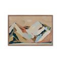 Picture of Colorblocked Mountains _GroupedProduct_Rectangle_Landscape_Framed_Matted_