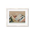 Picture of Colorblocked Mountains _GroupedProduct_Rectangle_Landscape_Framed_Matted_