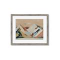 Picture of Colorblocked Mountains _GroupedProduct_Rectangle_Landscape_Framed_Matted_