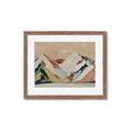 Picture of Colorblocked Mountains _GroupedProduct_Rectangle_Landscape_Framed_Matted_