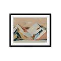 Picture of Colorblocked Mountains _GroupedProduct_Rectangle_Landscape_Framed_Matted_