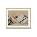 Picture of Colorblocked Mountains _GroupedProduct_Rectangle_Landscape_Framed_Matted_