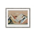 Picture of Colorblocked Mountains _GroupedProduct_Rectangle_Landscape_Framed_Matted_