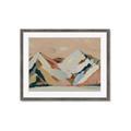 Picture of Colorblocked Mountains _GroupedProduct_Rectangle_Landscape_Framed_Matted_