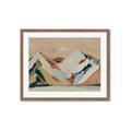 Picture of Colorblocked Mountains _GroupedProduct_Rectangle_Landscape_Framed_Matted_