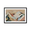 Picture of Colorblocked Mountains _GroupedProduct_Rectangle_Landscape_Framed_Matted_