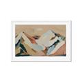 Picture of Colorblocked Mountains _GroupedProduct_Rectangle_Landscape_Framed_Matted_
