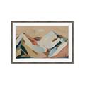 Picture of Colorblocked Mountains _GroupedProduct_Rectangle_Landscape_Framed_Matted_