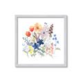 Picture of Spring Flowers II _GroupedProduct_Square_Framed_Matted_