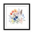 Picture of Spring Flowers II _GroupedProduct_Square_Framed_Matted_
