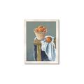 Picture of Basket of Oranges _GroupedProduct_Rectangle_Portrait_Framed_Matted_