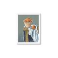 Picture of Basket of Oranges _GroupedProduct_Rectangle_Portrait_Framed_Matted_