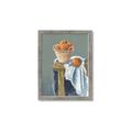 Picture of Basket of Oranges _GroupedProduct_Rectangle_Portrait_Framed_Matted_