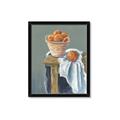 Picture of Basket of Oranges _GroupedProduct_Rectangle_Portrait_Framed_Matted_