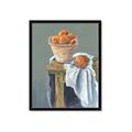 Picture of Basket of Oranges _GroupedProduct_Rectangle_Portrait_Framed_Matted_