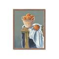 Picture of Basket of Oranges _GroupedProduct_Rectangle_Portrait_Framed_Matted_
