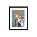 Picture of Basket of Oranges _GroupedProduct_Rectangle_Portrait_Framed_Matted_