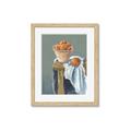 Picture of Basket of Oranges _GroupedProduct_Rectangle_Portrait_Framed_Matted_