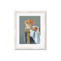 Picture of Basket of Oranges _GroupedProduct_Rectangle_Portrait_Framed_Matted_