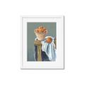 Picture of Basket of Oranges _GroupedProduct_Rectangle_Portrait_Framed_Matted_